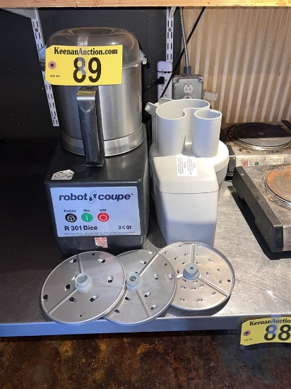 ROBOT COUPE R301 DICE 3.5QT FOOD PROCESSOR