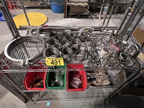 LOT OF ASSORTED BREWING HARDWARE