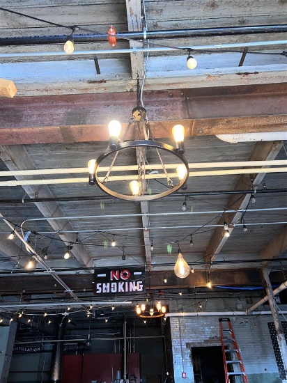 BID PRICE X 2 - (2) CHANDELIERS