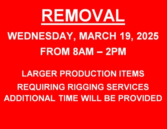 IMPORTANT REMOVAL INFORMATION