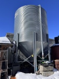 BROCK 12' DIA, 8'H GALVANIZED SYLO
