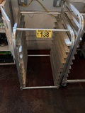 10-PAN ALUMINUM SHEET PAN CART, NO CASTERS