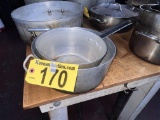 2-ALUMINUM FRY PANS