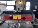 AVANTCO 177P85S DOUBLE FLAT PANINI GRILL
