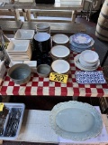 LOT: 154-PC ASSORTED DINNERWARE, PLATES, BOWLS, PLATTERS