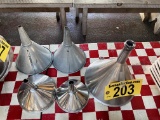 5-ASSORTED FUNNELS