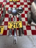 7-ASSORTED SERVING SPOONS