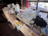 LARGE LOT OF ASSORTED PAPER & PLASTIC FOOD STORAGE PRODUCTS