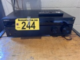 SONY DH190 STEREO RECEIVER & REMOTE W/ BOSE MODEL 251 SPEAKER