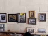 8-ASSORTED FRAMED PHOTOS