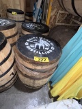 BID PRICE X 2 - (2) MAINE CRAFT DISTILLING WHISKEY BARRELS