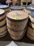 BID PRICE X 2 - (2) MAINE CRAFT DISTILLING WHISKEY BARRELS