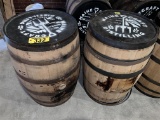 BID PRICE X 2 - (2) MAINE CRAFT DISTILLING WHISKEY BARRELS