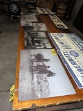 7-ASSORTED CARDBOARD POSTERS