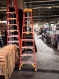 WERNER 8' FIBERGLASS STEP LADDER