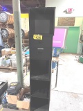 4-ASSORTED STORAGE CABINETS W/ PAPER FILE