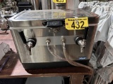 COLD BREAK S/S PORTABLE 2-TAP COIL BEER TAP