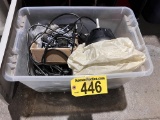 LOT OF ASSORTED STRING LIGHTS, LED VANITY LIGHT KIT, PHOTOGRAPHY FLASH SHADE