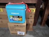 BID PRICE X 5 - (5) NEW IGLOO 11QT. COOLERS