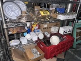 LOT OF ASSORTED LIGHT BULBS, EDISON BULBS, PATIO STRING LIGHTS
