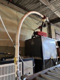 FLEX AUGER POWER UNIT, 3/4HP, 1PH, W/ FEED HOPPER