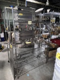 4-SHELF S/S WIRE STORAGE RACK, 4' X 18