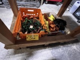 LOT OF ASSORTED RATCHET STRAPS & BUNGEES