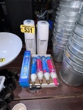 SODA STREAM MACHINES W/ (5) 60L CO2 CYLINDERS, WHIPPED CREAM CARTRIDGES