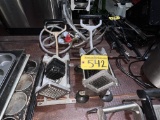 LOT: 2-FRENCH FRY CUTTERS