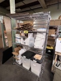 BID PRICE X 4 - (4) SEVILLE CLASSICS S/S WIRE STORAGE RACKS: