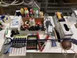 LOT: ASSORTED HAND TOOLS, LUBRICANTS, MISC. SUPPLIES