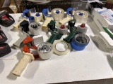 BID PRICE X 7 - (7) TAPE GUNS & ASSORTED TAPE