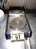 BID PRICE X 2 - (2) WARING COUNTERTOP ELECTRIC HOT PLATES