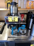 WILBUR CURTIS CAFE 3DB COMMERCIAL POUR-OVER COFFEE BREWER