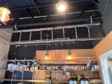 CUSTOM 8' HANGING LADDER POT RACK