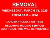 IMPORTANT REMOVAL INFORMATION