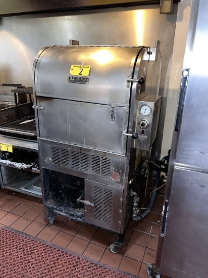 OVER $8000 NEW! OLE HICKORY PITS MODEL CTO BBQ SMOKER CONVECTION TRI-OVEN
