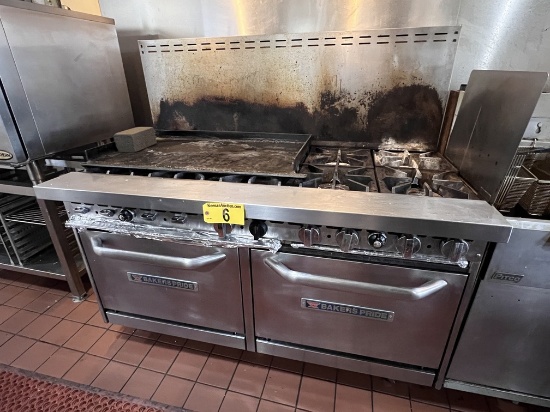 BAKERS PRIDE 60BP10BS26N 10-BURNER S/S RANGE