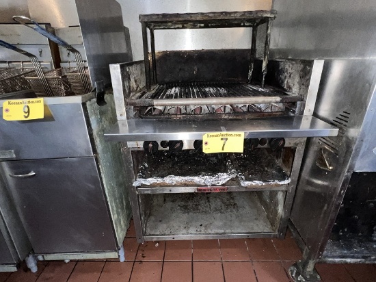 MAGIKITCH'N COMMERCIAL FLOOR CHAR BROILER