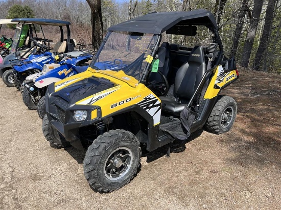 2011 POLARIS RANGER RZR 800 EFI ATV, VIN: 4X4VH76A5BB424361, NEW BATTERY PUT IN 4/9/25