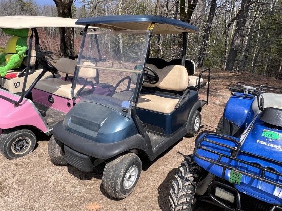 2013 CLUB CAR PRECEDENT I2 EXCEL ELECTRIC 4-PASSENGER GOLF CART, GREEN, S/N: PH1333-388012