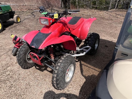 1994 HONDA TRX 300EX SPORT QUAD ATV, KICK START, S/N: JH3TE1906RT102571