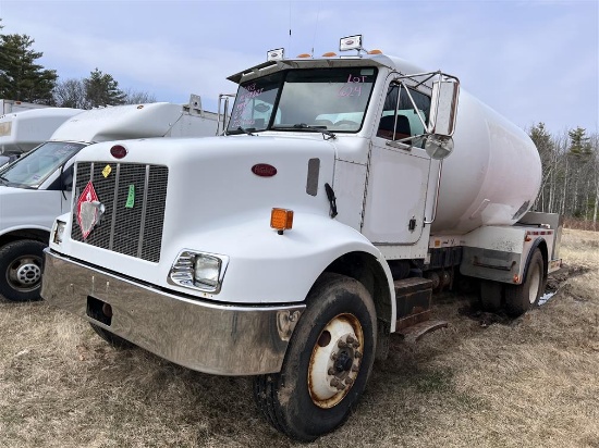 2003 PETERBILT PB330 CONVENTIONAL CAB OIL TRUCK, 282,616 MILES, VIN: 2NPNHD7X53M807591