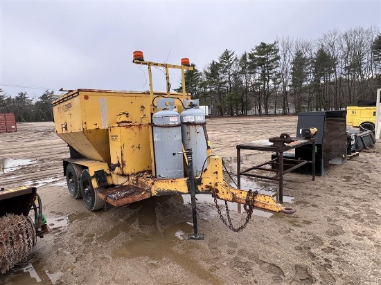 1998 SPAULDING 4TRMV T/A HOT PATCHER, VIN: T498021176, YELLOW