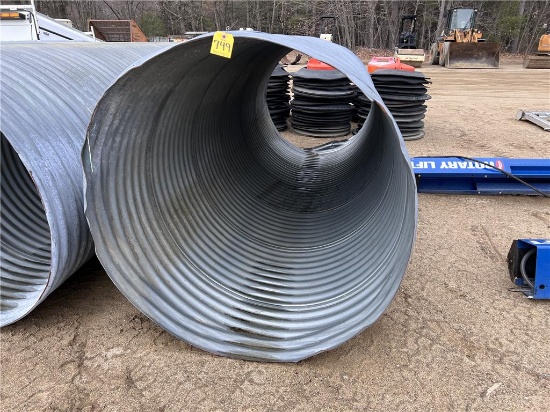 10' X 4' DIAMETER GALVANIZED CULVERT