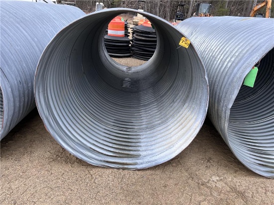 10' X 4' DIAMETER GALVANIZED CULVERT