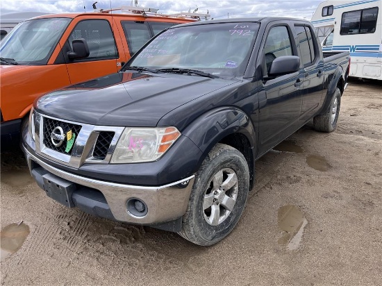 2010 NISSAN FRONTIER SE 4X4 4-DOOR PICKUP, 135,128 MILES, VIN: 1N6AD0FV6AC440569 *REBUILT TITLE*
