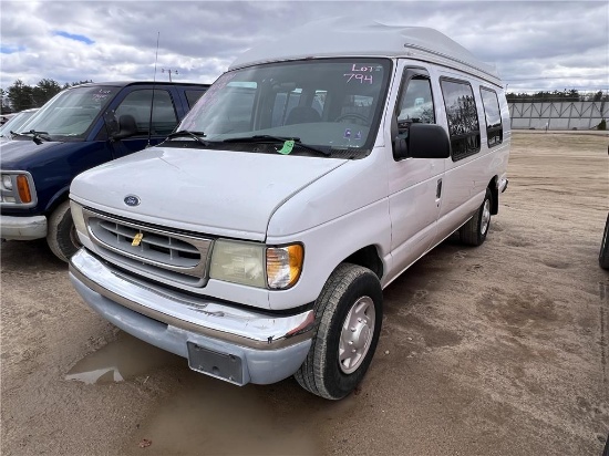 2001 FORD E350 SUPER DUTY MARK III CONVERSION VAN, 4X2, 5.4L V8, 7-PASSENGER