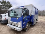 2011 ISUZU NRR DIESEL BEVERAGE DELIVERY TRUCK, 4X2 5.2L, 182,802 MILES, VIN: JALE5W168B7301587