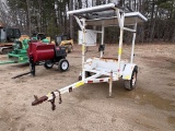 2002 VER-MAC S/A TRAILER MOUNTED SIGN BOARD, MODEL: PCMS, S/N: 02-01064RS, VIN: 2S9US11122S132064
